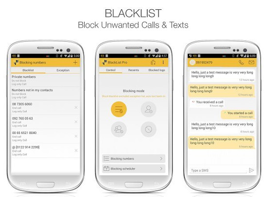 نرم افزار BlackList